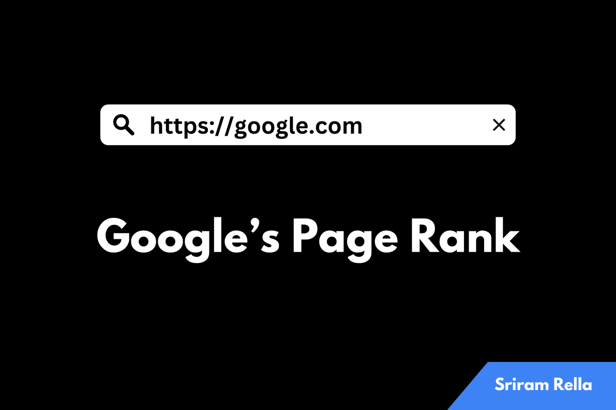 Analysis of Google's Page Ranking Algorithm